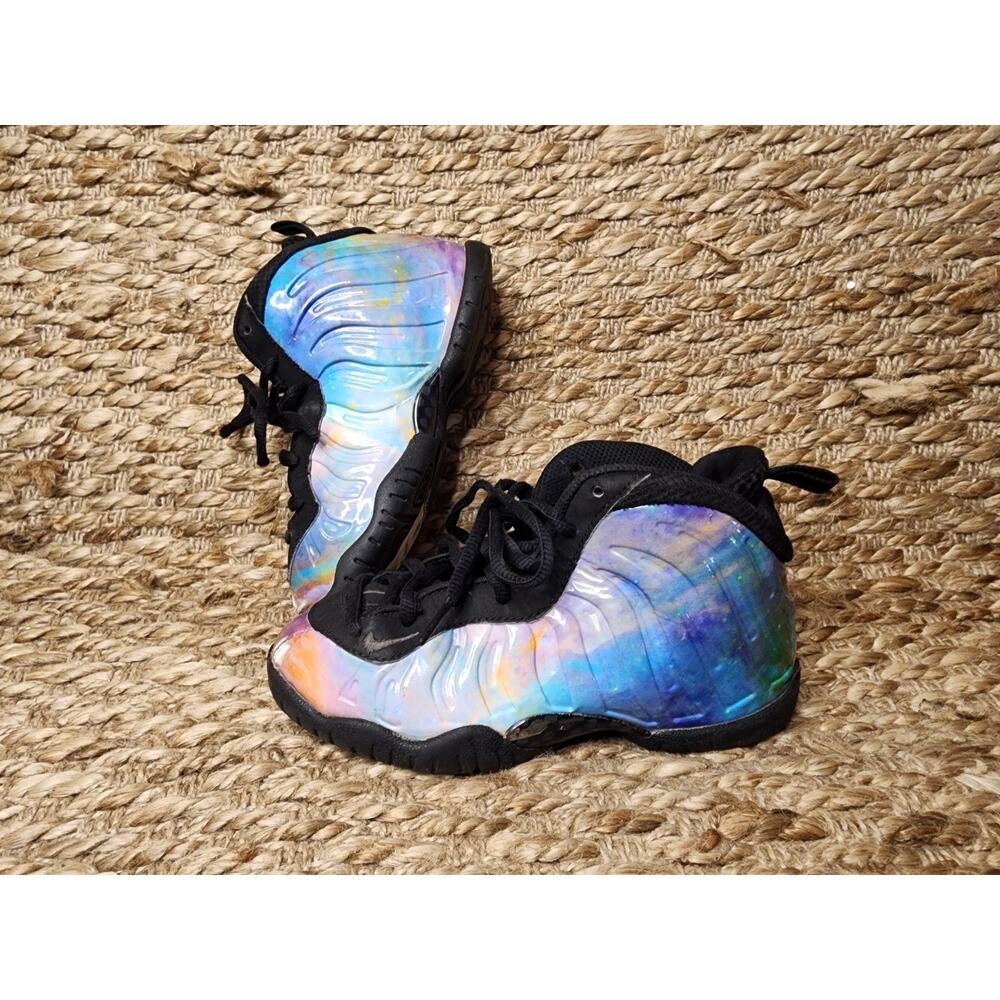 Nike Little Posite One XX Galaxy Big Bang 12C Toddler Foamposite Sneakers Shoes
